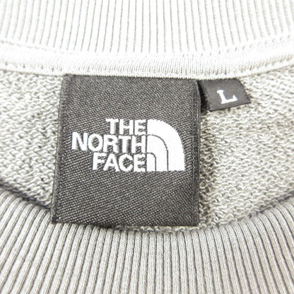 【中古】THE NORTH FACE | ザ・ノースフェイス HEATHER LOGO CREW SWEAT スウェット NT12334 チャコールグレー サイズ：L