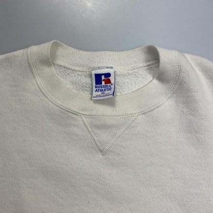 【中古】Russell Athletic | ラッセルアスレチック スウェット 年式:90S ホワイト サイズ：XL