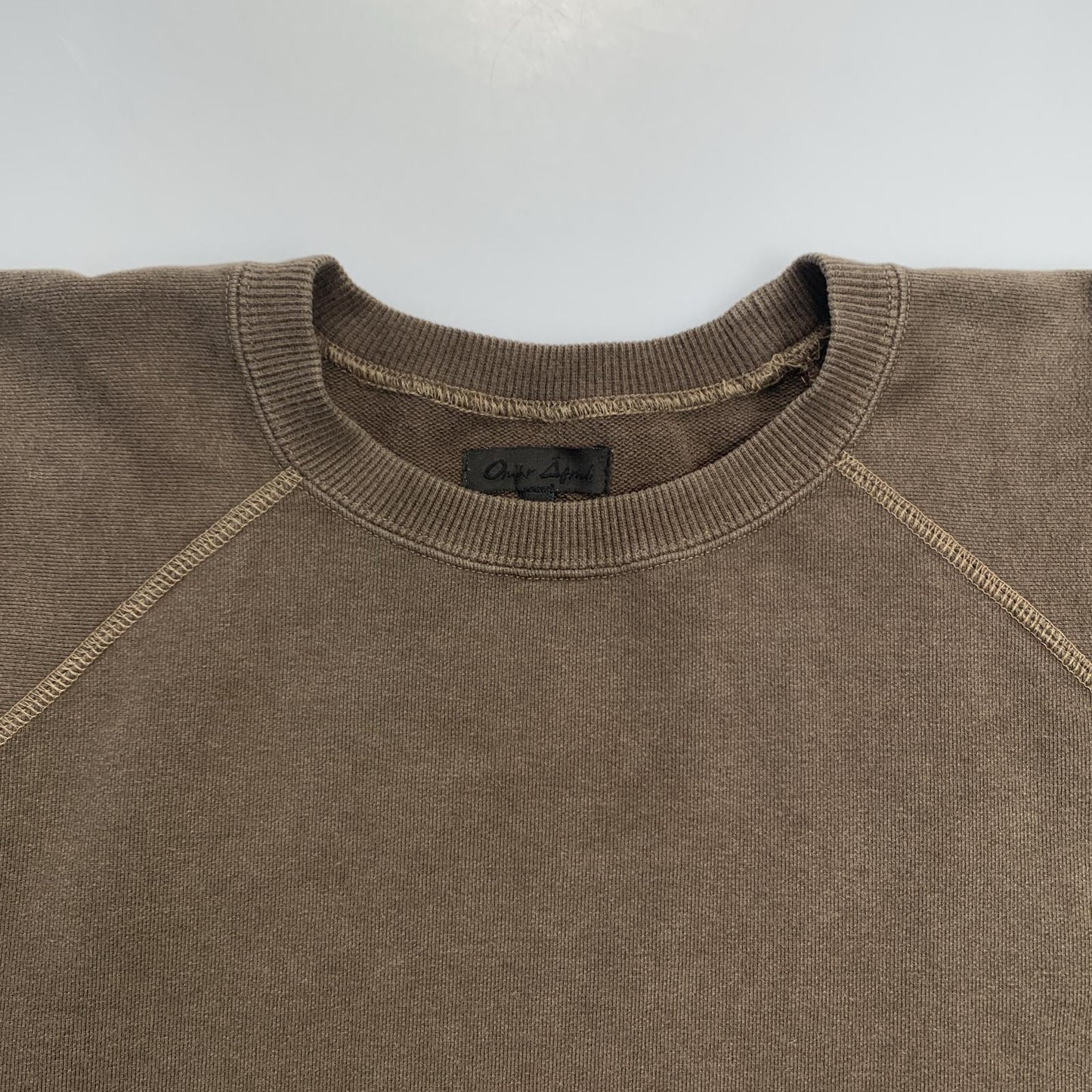 【中古】 SHABBY SWEATSHIRT スウェット OA-AW24-JER-102-02 年式:2024A/W ブラウン サイズ：46