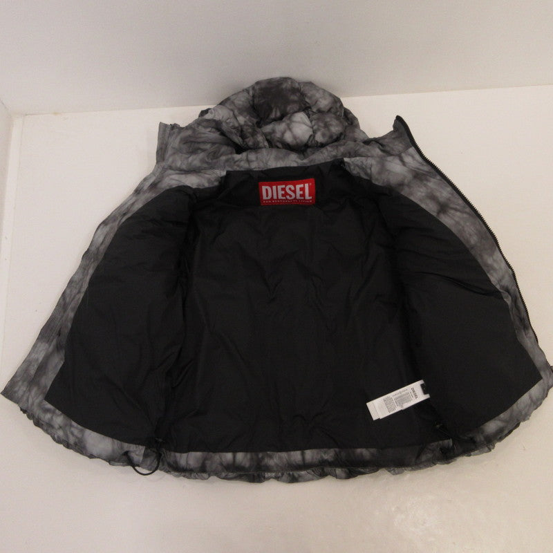 【中古】DIESEL | ディーゼル J-RALLE ダウンジャケット J014240DGAN キッズサイズ グレー