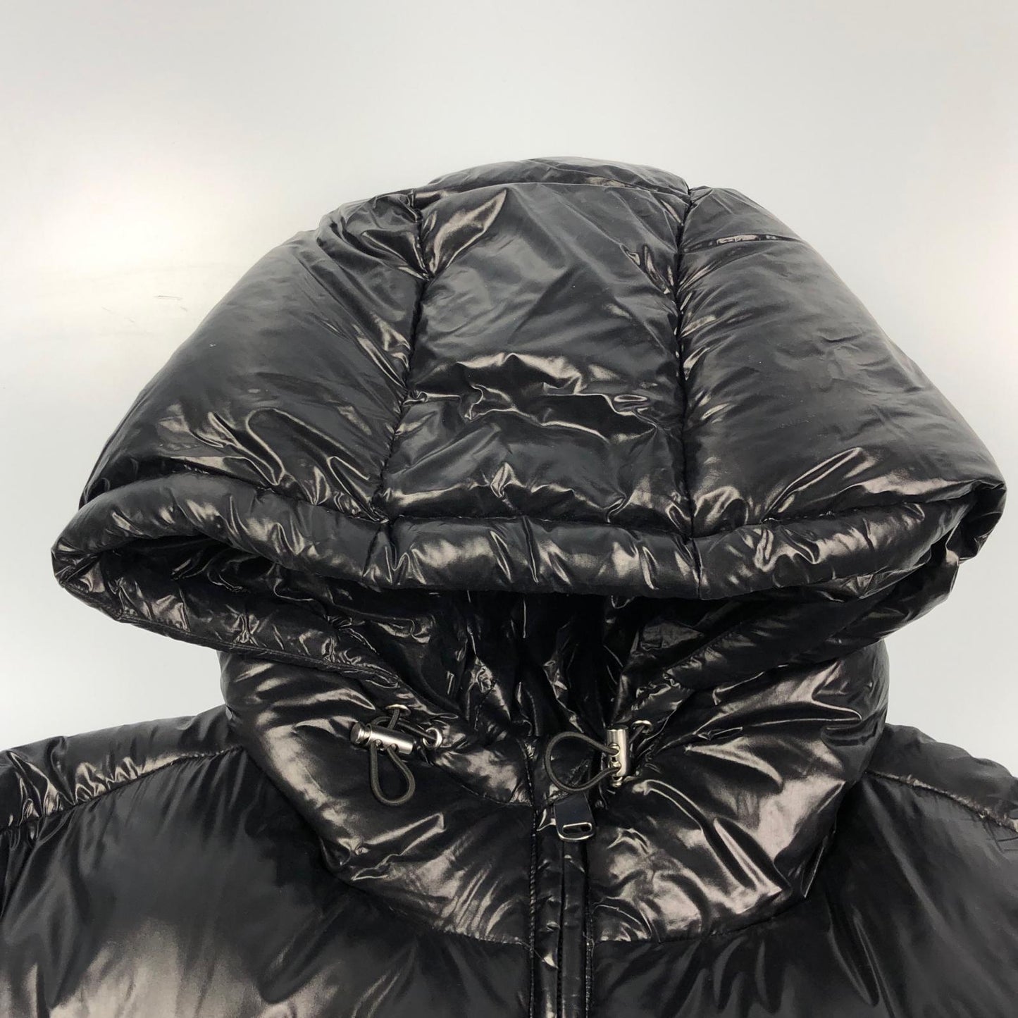 【中古】ZARA | ザラ ダウンフェザー100%パフジャケット ダウンジャケット 3411/411/800 ブラック サイズ：XL