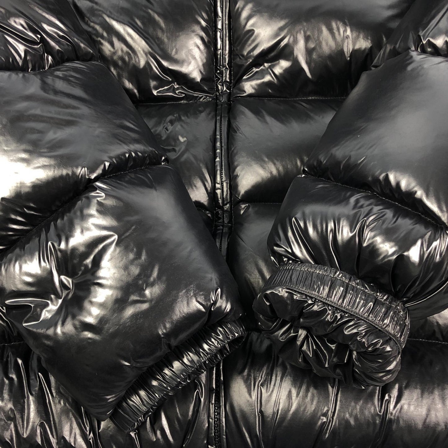 【中古】ZARA | ザラ ダウンフェザー100%パフジャケット ダウンジャケット 3411/411/800 ブラック サイズ：XL