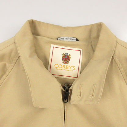 【中古】 ドライビングジャケット スイングトップ ベージュ サイズ：40