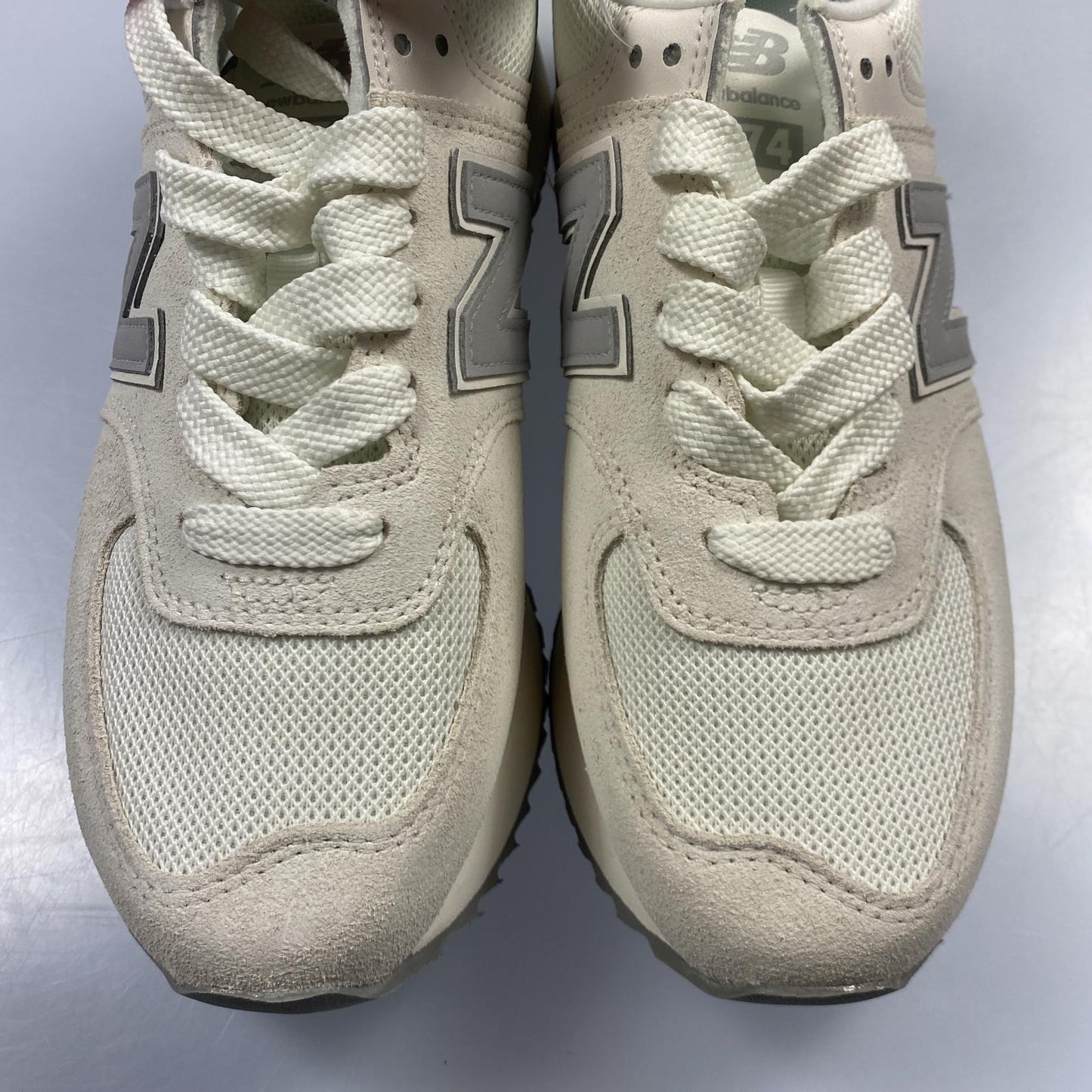 【中古】NEW BALANCE | ニューバランス スニーカー WL574ZJP ホワイト 25cm