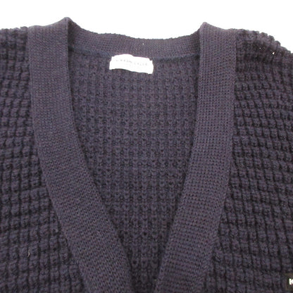 Kinashi Cycle | Kinashi Cycle Waffle Knit Cardigan Cardigan T245 Navy Size: XL