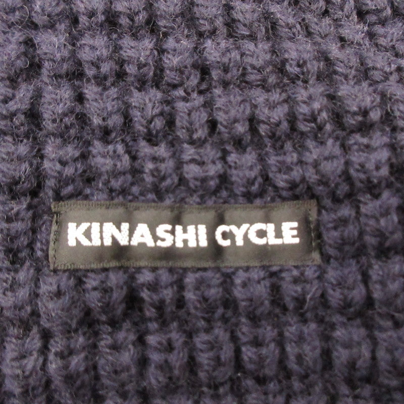 Kinashi Cycle | Kinashi Cycle Waffle Knit Cardigan Cardigan T245 Navy Size: XL