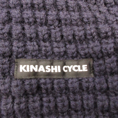 Kinashi Cycle | Kinashi Cycle Waffle Knit Cardigan Cardigan T245 Navy Size: XL