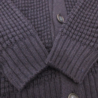 Kinashi Cycle | Kinashi Cycle Waffle Knit Cardigan Cardigan T245 Navy Size: XL