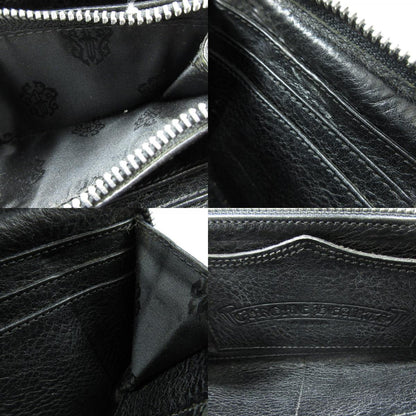 【中古】CHROME HEARTS | クロムハーツ REC F ZIP QUILTED 長財布 ブラック