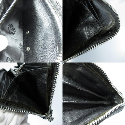 【中古】CHROME HEARTS | クロムハーツ REC F ZIP QUILTED 長財布 ブラック