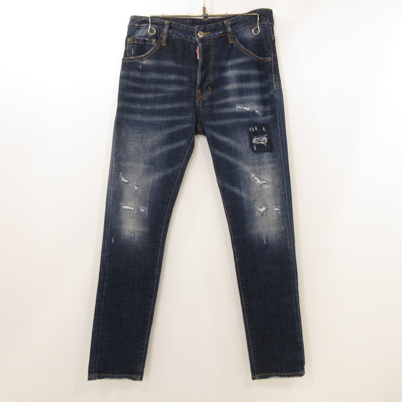【中古】DSQUARED2 | ディースクエアード Slim Jean デニムパンツ S71LB0004 S30342 ブルー サイズ：46