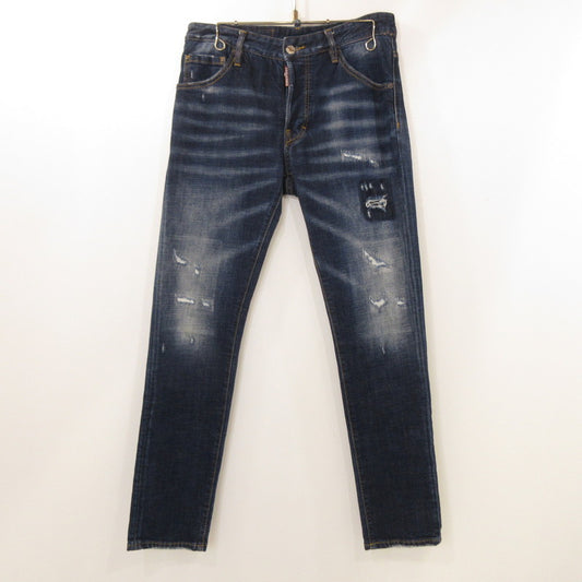 【中古】DSQUARED2 | ディースクエアード Slim Jean デニムパンツ S71LB0004 S30342 ブルー サイズ：46