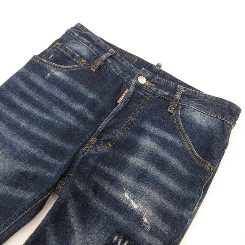 【中古】DSQUARED2 | ディースクエアード Slim Jean デニムパンツ S71LB0004 S30342 ブルー サイズ：46