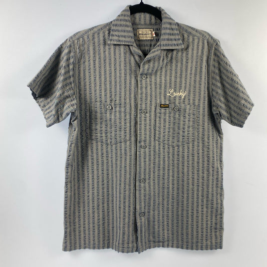【中古】PHERROWS | フェローズ S/S OPEN COLLAR SHIRTS 半袖シャツ 22S-POES1 ブルー サイズ：38