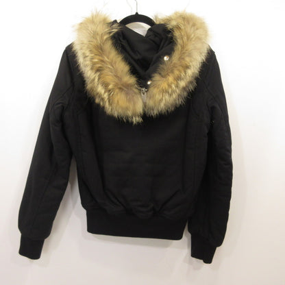 【中古】SAINT LAURENT | サンローラン コヨーテファーダウンブルゾン ダウンジャケット 325136 Y819B 2013A/W 国内正規品/エディ期 ブラック サイズ：44