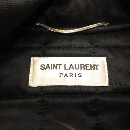 【中古】SAINT LAURENT | サンローラン コヨーテファーダウンブルゾン ダウンジャケット 325136 Y819B 2013A/W 国内正規品/エディ期 ブラック サイズ：44