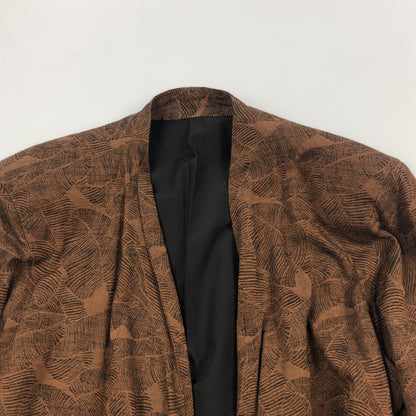 【中古】 Collarless Shirt Jacket with Side Belt その他トップス N231501 2023S/S サイズ：ML ブラウン