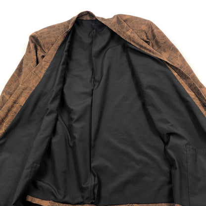 【中古】 Collarless Shirt Jacket with Side Belt その他トップス N231501 2023S/S サイズ：ML ブラウン