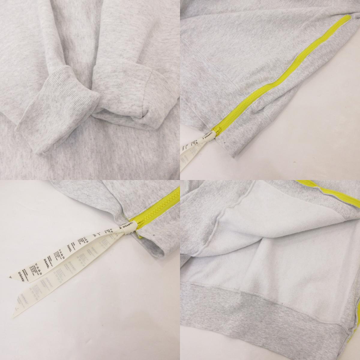 【中古】DIGAWEL | ディガウェル Sweatshirt(ready-made) LIFEWEAR スウェット DWVB062 グレー サイズ：XL
