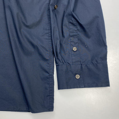 【中古】Dulcamara | ドゥルカマラ タックアップロングスリーブシャツ 長袖シャツ D222-T757 年式:2022A/W ネイビー サイズ：1