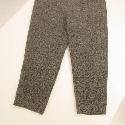 Dulcamara | Cable Check Easy Slacks Pants D222-P312 Gray Size: 2