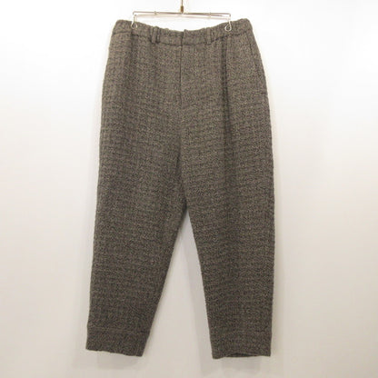Dulcamara | Cable Check Easy Slacks Pants D222-P312 Gray Size: 2
