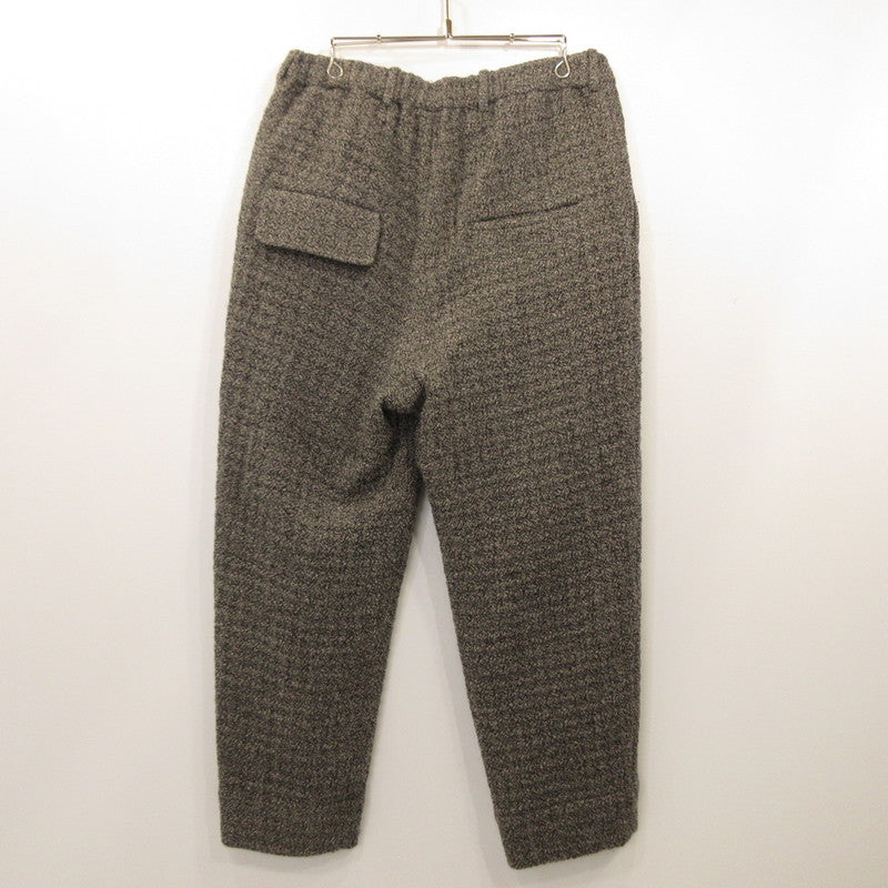 Dulcamara | Cable Check Easy Slacks Pants D222-P312 Gray Size: 2