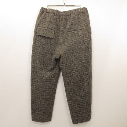 Dulcamara | Cable Check Easy Slacks Pants D222-P312 Gray Size: 2