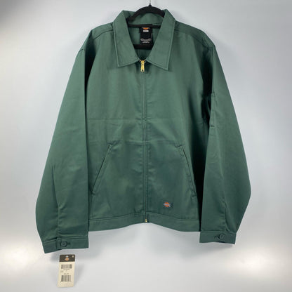 【中古】Dickies | ディッキーズ EISENHOWER TWILL JACKET ブルゾン JT75LN ｻｲｽﾞ:2XL グリーン