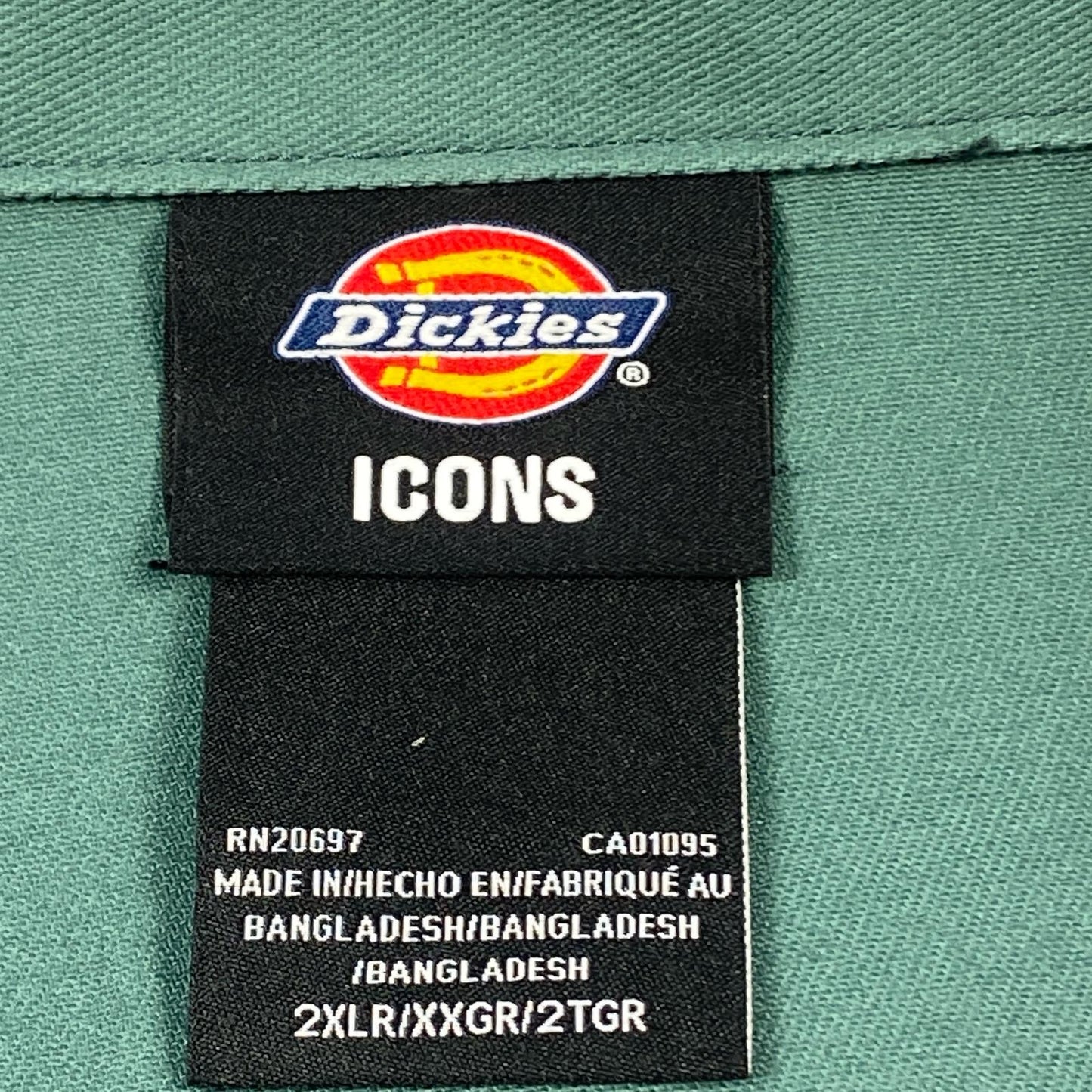 【中古】Dickies | ディッキーズ EISENHOWER TWILL JACKET ブルゾン JT75LN ｻｲｽﾞ:2XL グリーン
