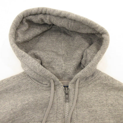 【中古】POLO RALPH LAUREN | ポロ・ラルフローレン Fleece Vest Hoodie 中綿ベスト グレー サイズ：S