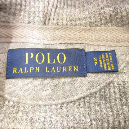 【中古】POLO RALPH LAUREN | ポロ・ラルフローレン Fleece Vest Hoodie 中綿ベスト グレー サイズ：S