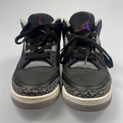 【中古】NIKE | ナイキ AIR JORDAN 3 RETRO 'COURT PURPLE' スニーカー CT8532-050 パープル 27cm