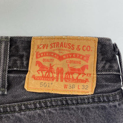 【中古】Levi's | リーバイス 501 デニムパンツ 年式:2012年製造 サイズ:W:38 ブラック