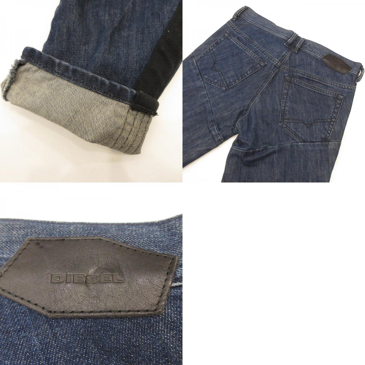 DIESEL | DIESEL TEPPHAR-ANGLE Denim Pants 084EV BIAS-CUT DENIM COLLECTION Navy Size: 27
