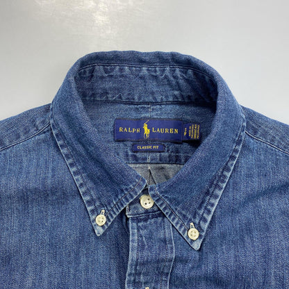 【中古】RALPH LAUREN | ラルフローレン CLASSIC FIT その他トップス ブルー サイズ：S