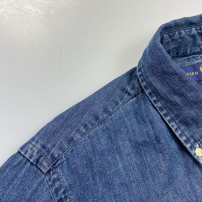 【中古】RALPH LAUREN | ラルフローレン CLASSIC FIT その他トップス ブルー サイズ：S