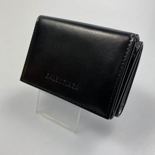 【中古】BALENCIAGA | バレンシアガ ESSENTIAL 三つ折り財布 664037