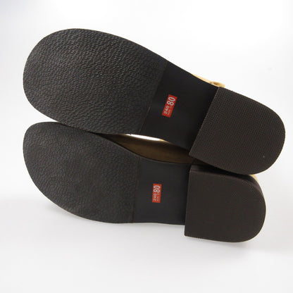 【中古】 Suede Middle Boots ブーツ キャメル 24cm