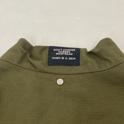 【中古】OAMC | オーエーエムシー BAKER JACKET ミリタリージャケット 24E28OAU63 カーキ サイズ：M