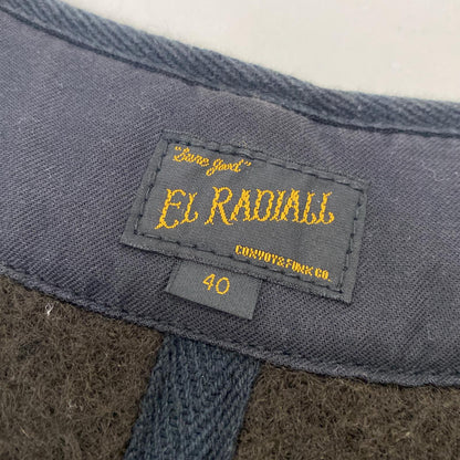【中古】RADIALL | ラディアル SALT&PEPPER VEST ベスト RAD-14AW-JK018 ブラウン サイズ：40