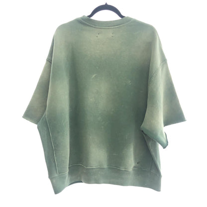 【中古】AMIRI | アミリ VINTAGE SS TIGER CREW スウェット SRPF23MJG017 国内正規品 2023A/W グリーン サイズ：L