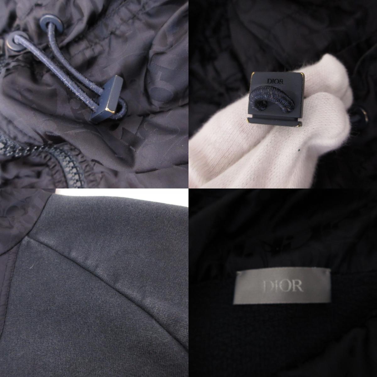 【中古】Dior | ディオール パーカー 113J406A0531 国内正規品 ブラック サイズ：S