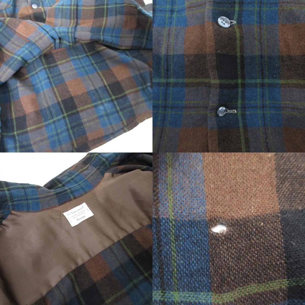 【中古】TOWN CRAFT | タウンクラフト 長袖Ｔシャツ 年式:60s サイズ：M