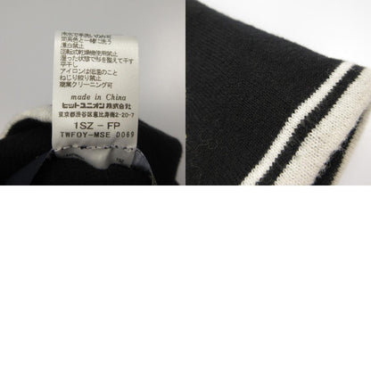 【中古】FRED PERRY | フレッドペリー ロゴジャカードビーニー ニットキャップ FZ26006 年式:2024A/W ブラック