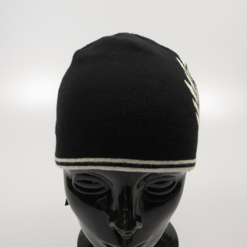 【中古】FRED PERRY | フレッドペリー ロゴジャカードビーニー ニットキャップ FZ26006 年式:2024A/W ブラック