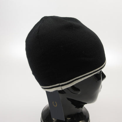 【中古】FRED PERRY | フレッドペリー ロゴジャカードビーニー ニットキャップ FZ26006 年式:2024A/W ブラック