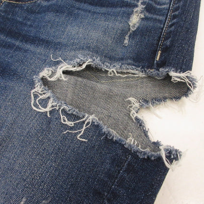 【中古】GYDA | ジェイダ M/W SIDE RIPPEDスキニーデニムパンツ デニムパンツ 072212470701 ブルー サイズ：XS