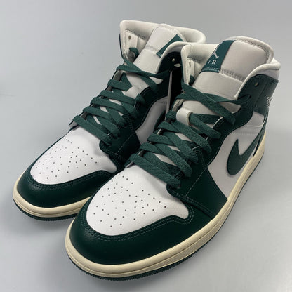 【中古】NIKE | ナイキ WMNS AIR JORDAN 1 MID スニーカー BQ6472-133 グリーン 27cm