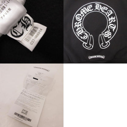 【中古】CHROME HEARTS | クロムハーツ Horseshoe Crewneck Sweatshirt スウェット 408196533 国内正規品 ブラック サイズ：M